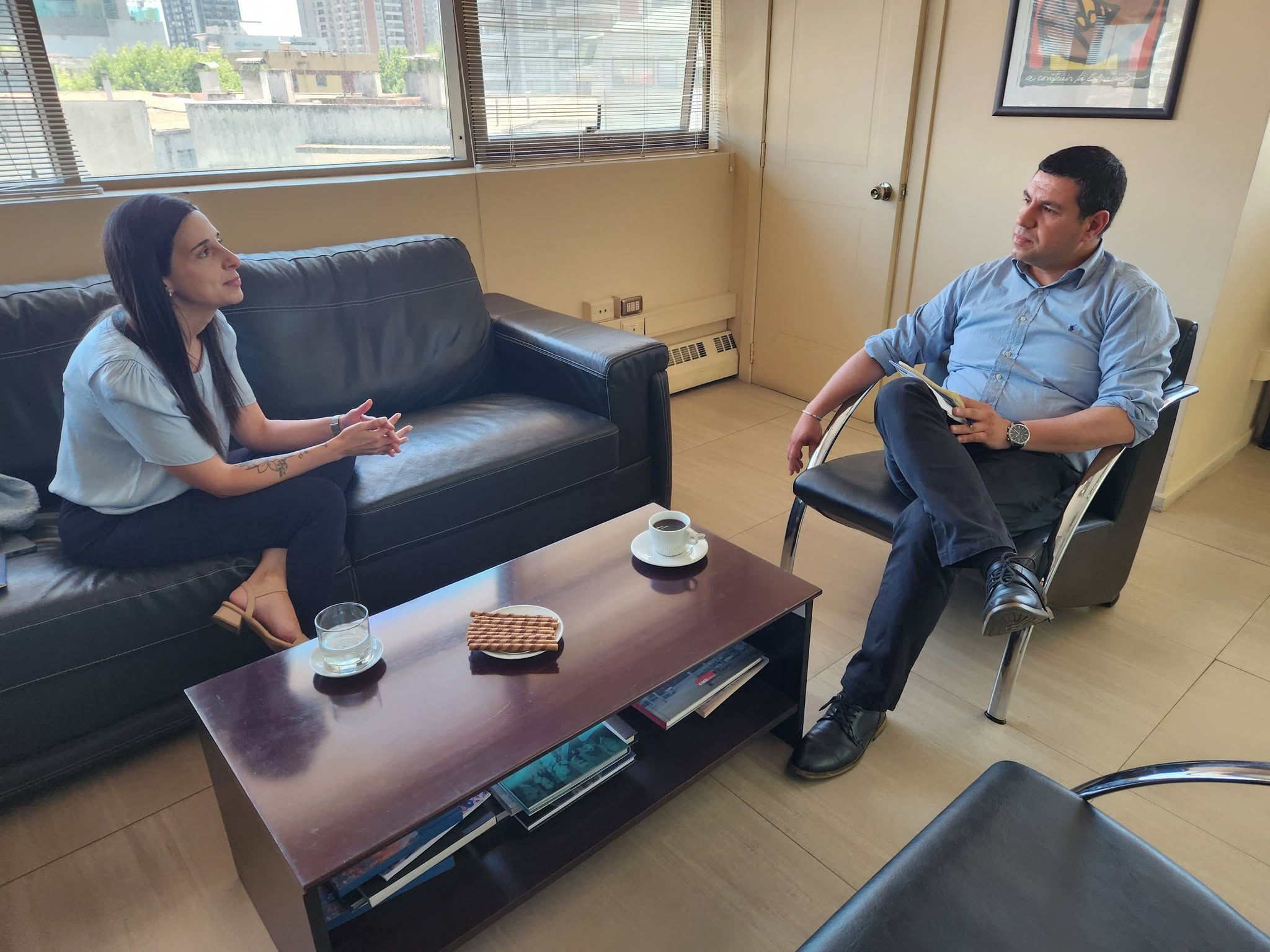 Directora Talentos UdeC sostiene reunión con Seremi de Educación del Biobío, Carlos Benedetti